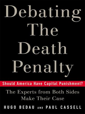 cover image of Debating the Death Penalty